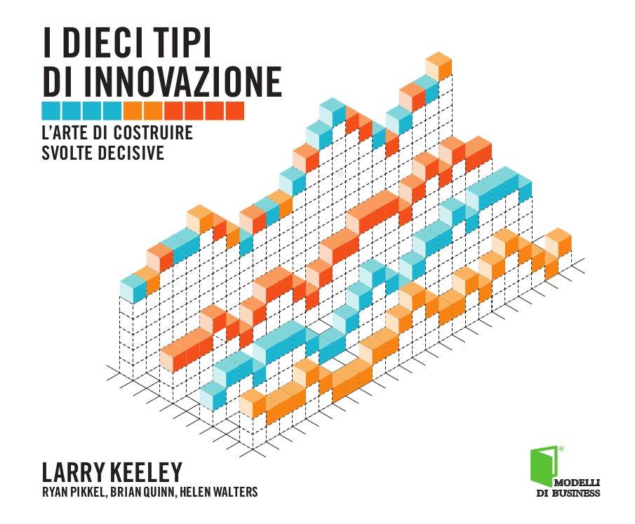Copertina del libro: "I dieci tipi di innovazione" di Larry Keeley